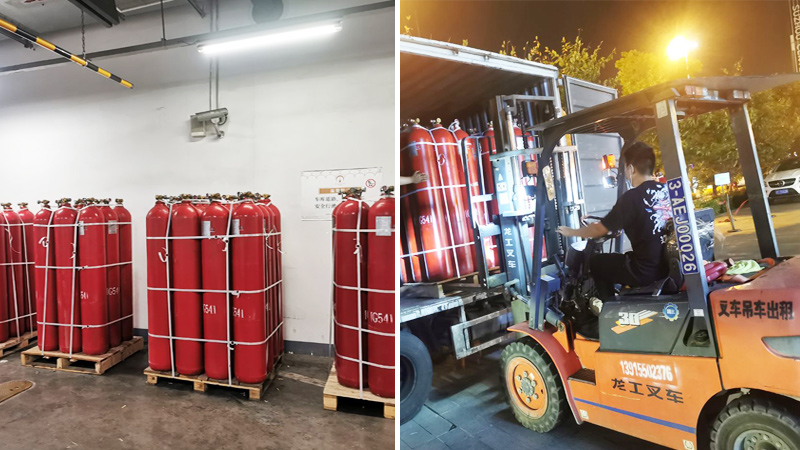 IG541氣體鋼瓶檢測充裝