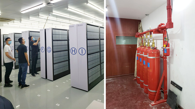 檔案室自動(dòng)滅火系統(tǒng)