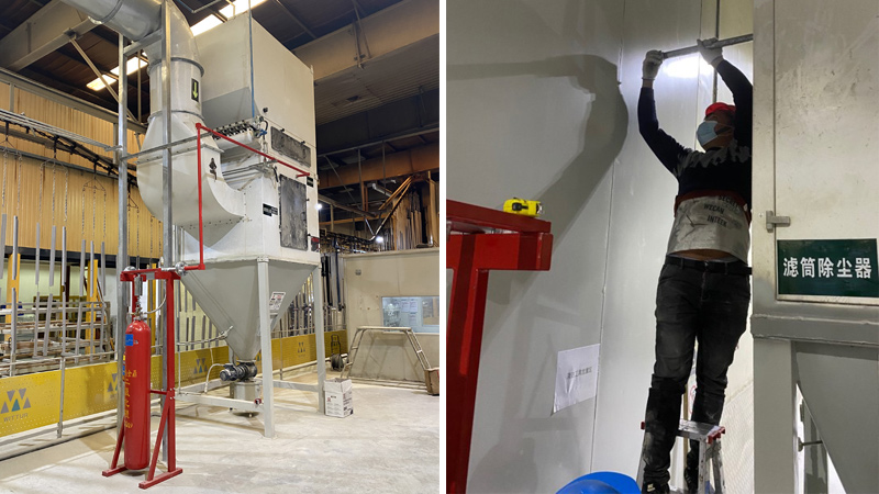 除塵設備自動滅火系統(tǒng)