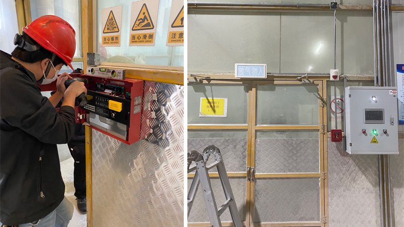 除塵設備自動滅火系統(tǒng)