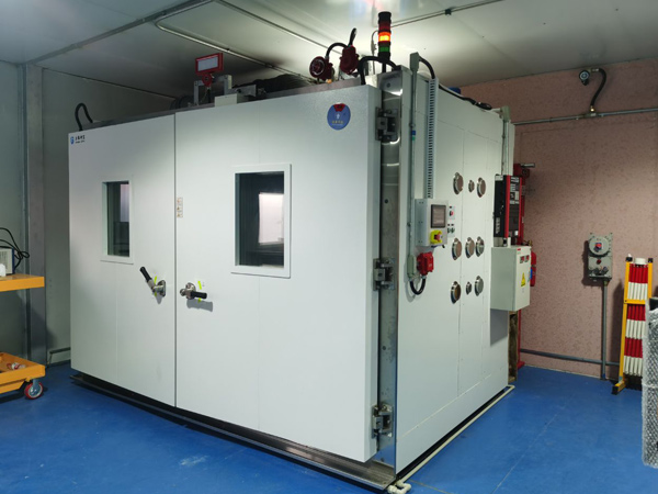 氫燃料電池環(huán)境模擬試驗(yàn)艙氣體滅火系統(tǒng)，念海消防助力上海上器集團(tuán)產(chǎn)品安全