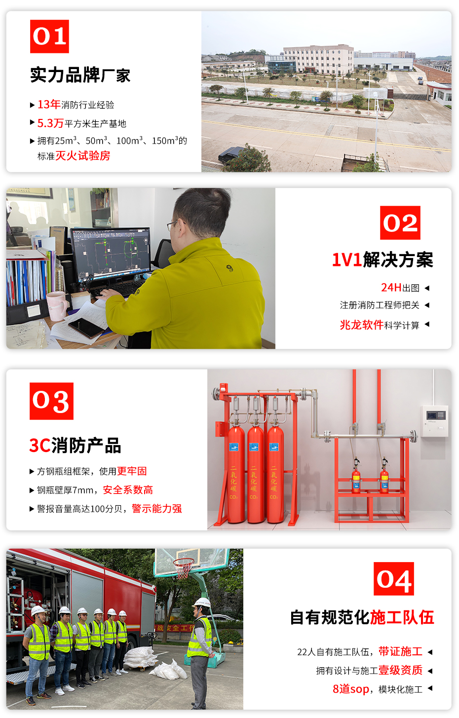 高壓二氧化碳滅火系統(tǒng)優(yōu)勢(shì)