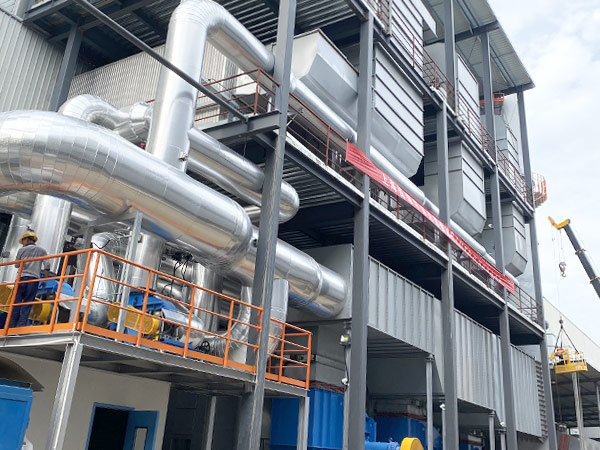 除塵器七氟丙烷滅火系統(tǒng)，念海消防助力無錫雅迪電動車安全生產(chǎn)