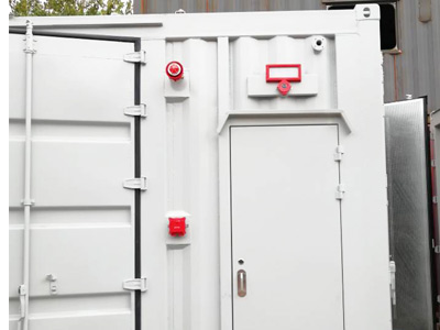 儲能集裝箱天然氣發(fā)電機組氣體滅火系統(tǒng)