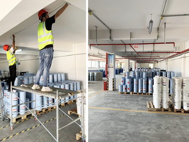 ?；穫}庫自動滅火系統(tǒng)管道施工圖