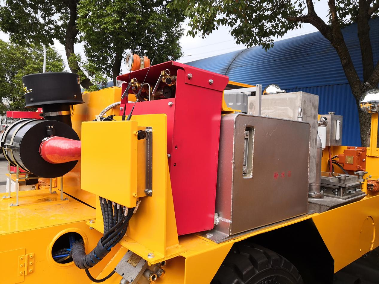 井下車(chē)輛自動(dòng)滅火裝置