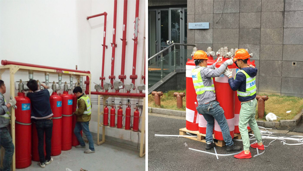 七氟丙烷氣瓶檢測充裝