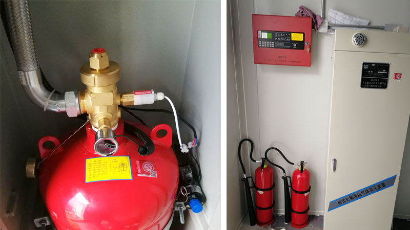 儲(chǔ)能集裝箱七氟丙烷氣體滅火系統(tǒng)