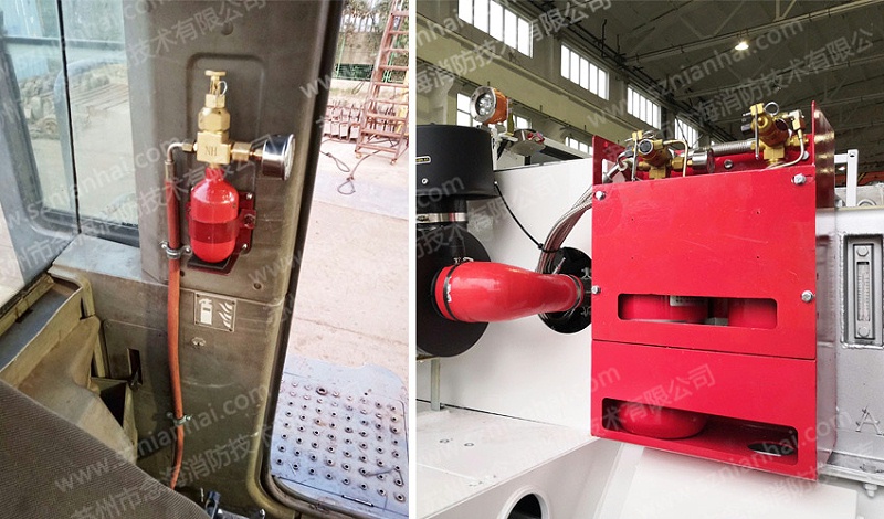 煤礦車載自動(dòng)滅火裝置2