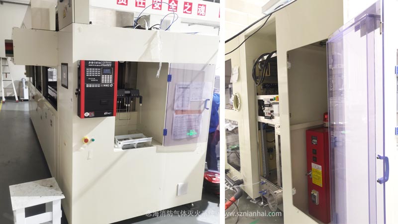 超聲波清洗機滅火裝置