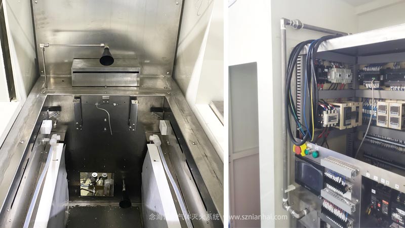 超聲波清洗機滅火裝置