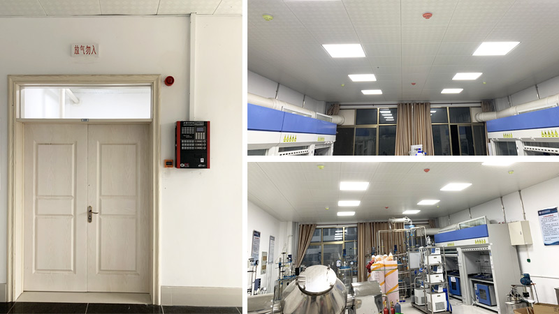 高校實驗室氣體自動滅火系統(tǒng)